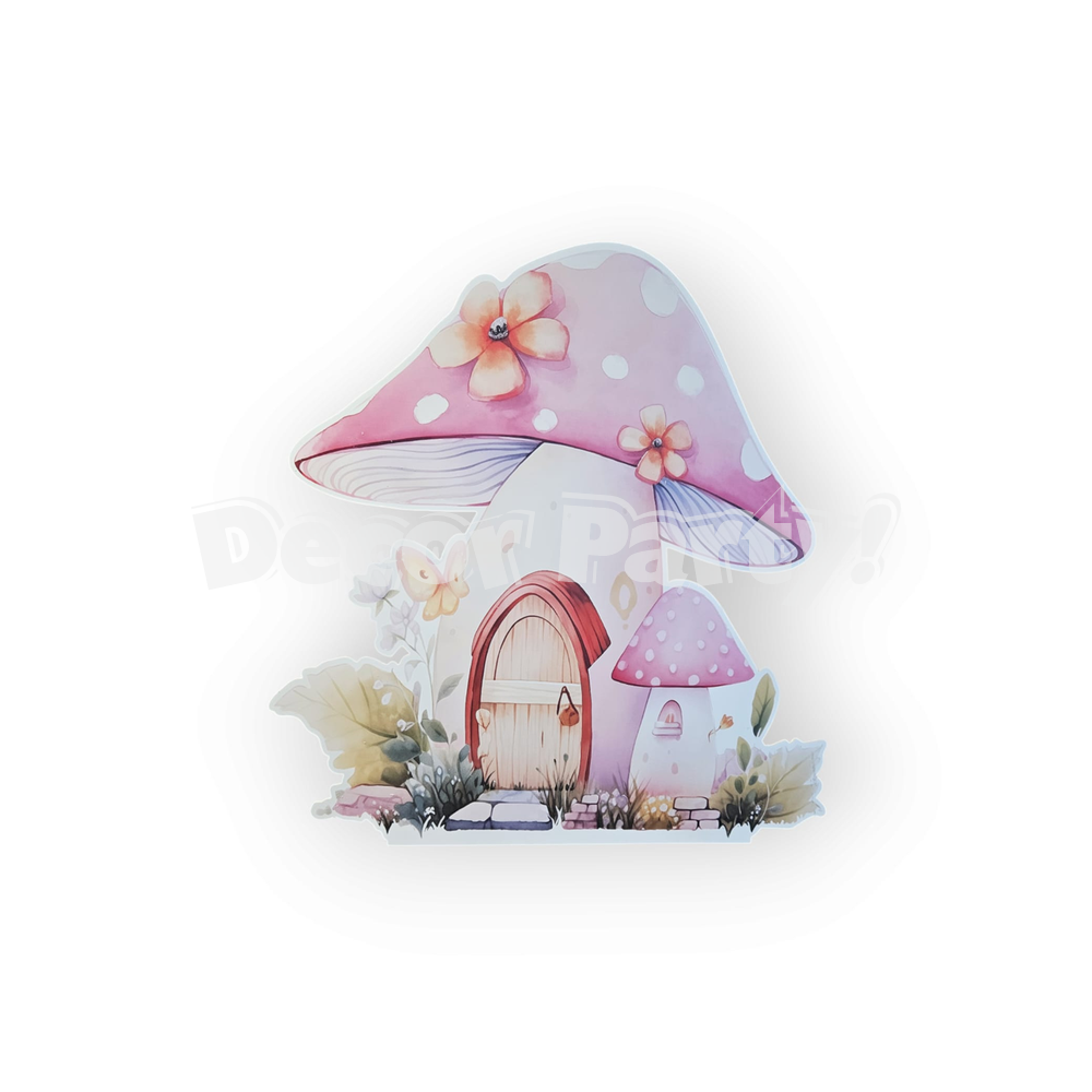 Casa ciupercuta - figurina printata