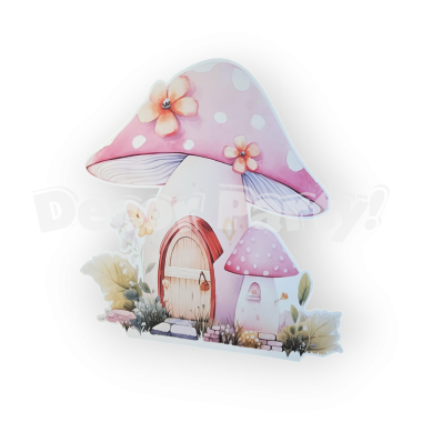 Casa ciupercuta - figurina printata