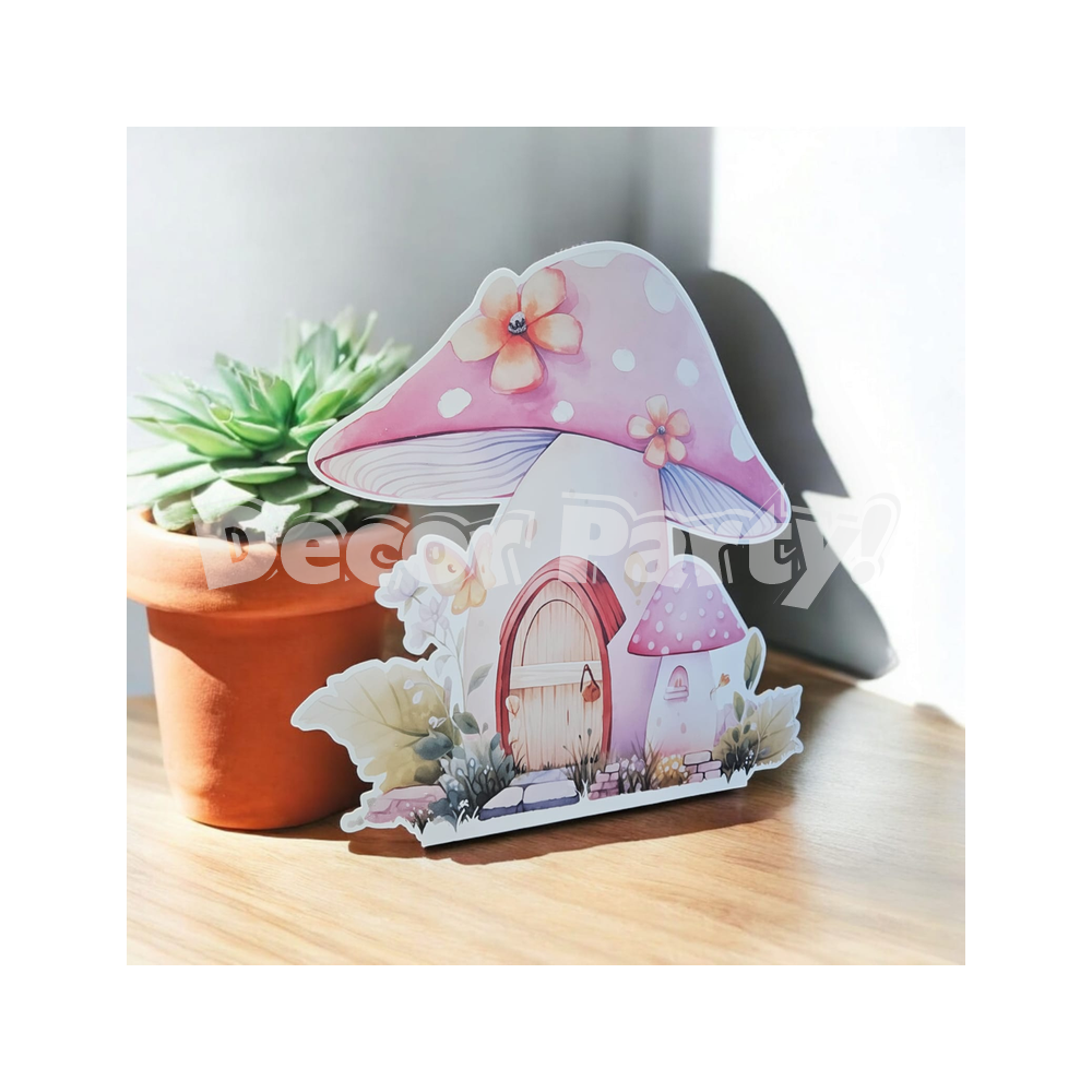 Casa ciupercuta - figurina printata