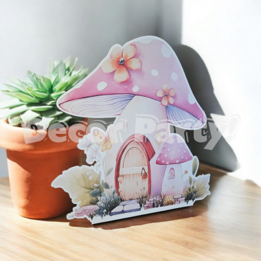 Casa ciupercuta - figurina printata