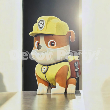 Catelus - figurina printata