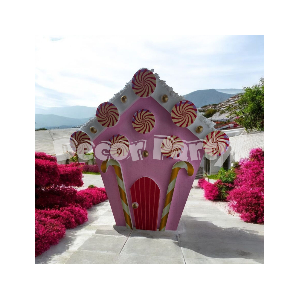 Casuta turta dulce - decor