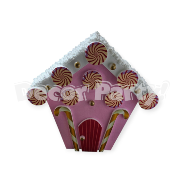 Casuta turta dulce - decor