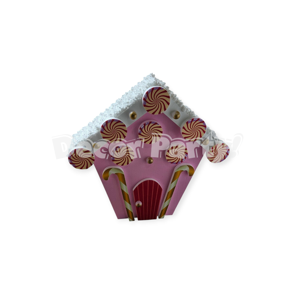 Casuta turta dulce - decor