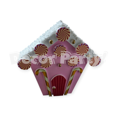 Casuta turta dulce - decor