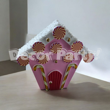 Casuta turta dulce - decor