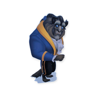 Bestia (Frumoasa si Bestia) - figurina printata