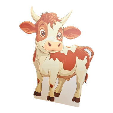 Vaca - figurina printata