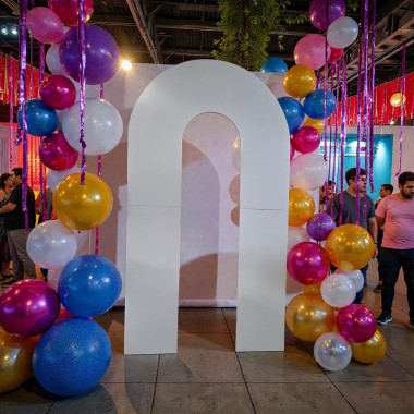 Panou arcada, pliabil, pentru evenimente, din MDF