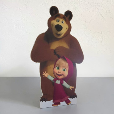 Masha si ursul - figurina printata / 90cm