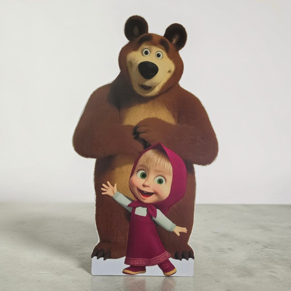 Masha si ursul - figurina printata / 90cm
