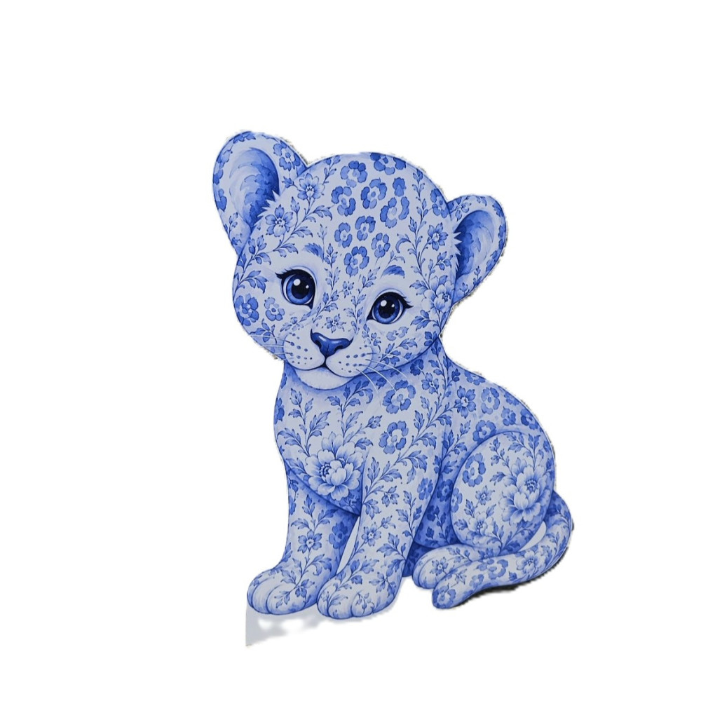 Leu Toile Safari - figurina printata