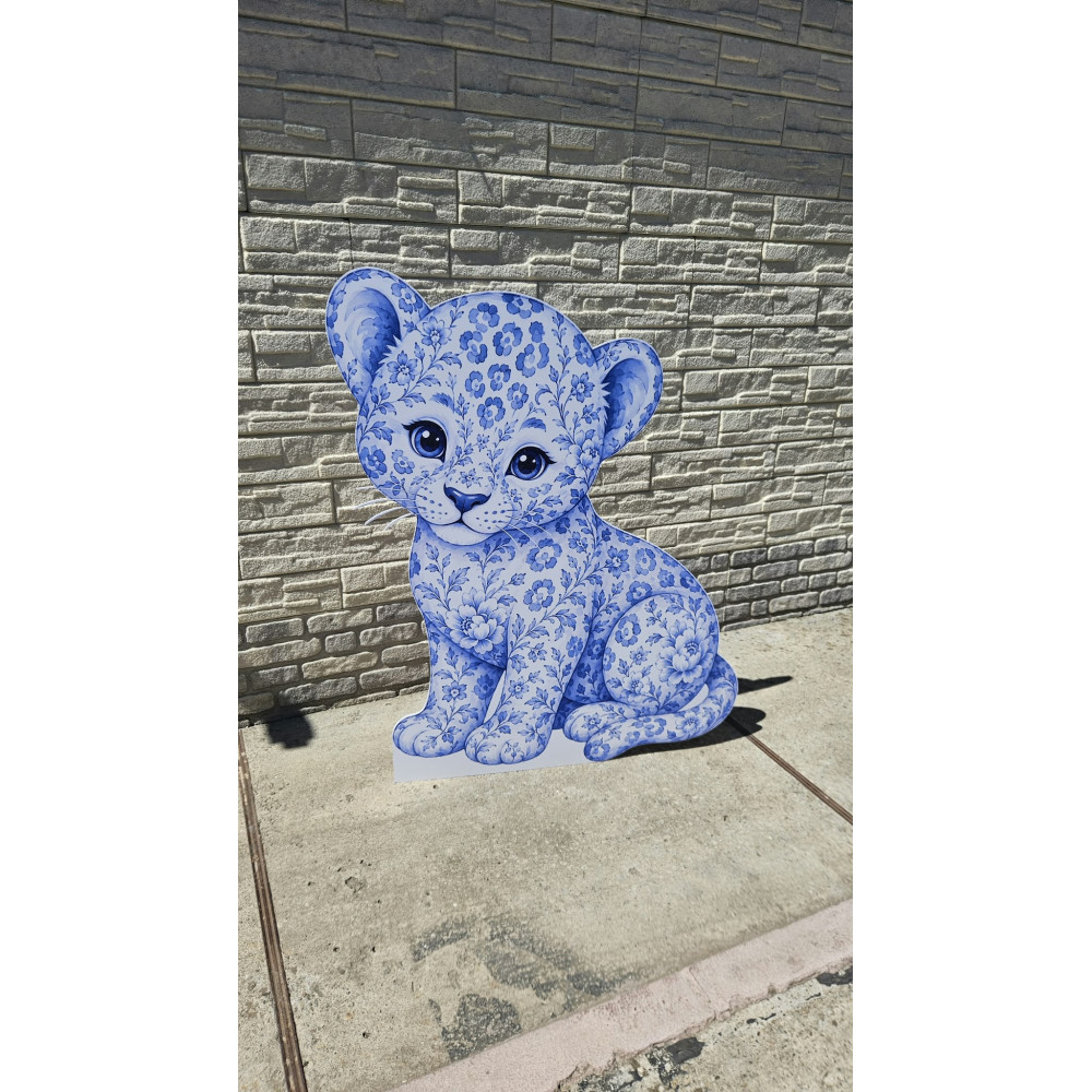 Leu Toile Safari - figurina printata